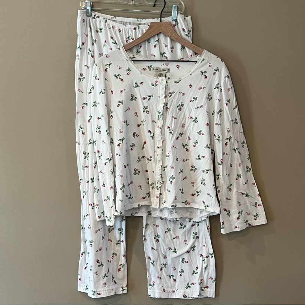 Laura Ashley Floral PJ Set | Size L